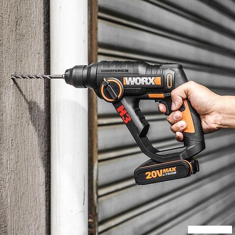 Перфоратор Worx WX390.9 (без АКБ)