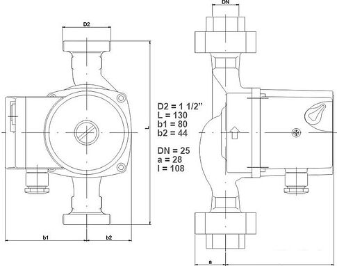 Циркуляционный насос IMP Pumps SAN 25/60-130 (979521770)