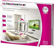 Кронштейн Ultramounts UM831TW (белый)