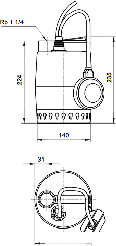 Насос Grundfos Unilift KP 350 A 1