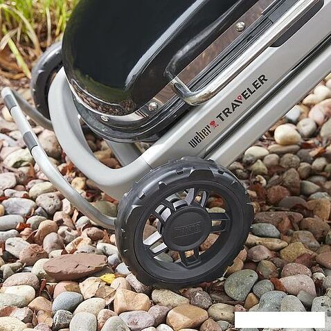 Газовый гриль для дачи Weber Traveler (черный)