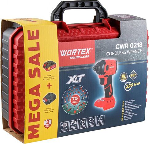 Винтоверт Wortex CWR 0218 1329730 (с 1-им АКБ, кейс)