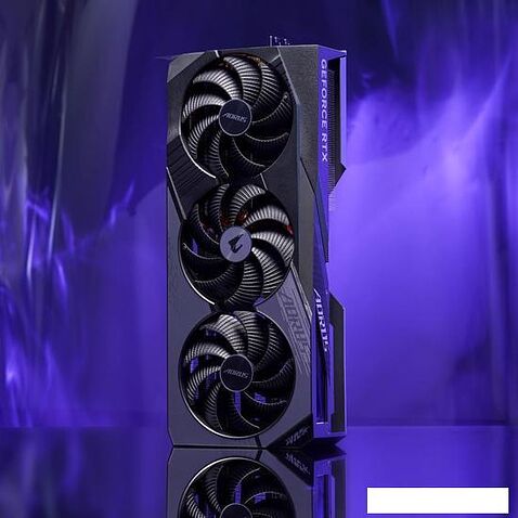 Видеокарта Gigabyte Aorus GeForce RTX 4090 Master 24G GV-N4090AORUS M-24GD