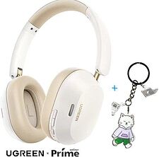 Наушники Ugreen HiTune Max5c (белый) + брендированный брелок Ugreen Наушники Ugreen HiTune Max5c (белый) + брендированный брелок Ugreen