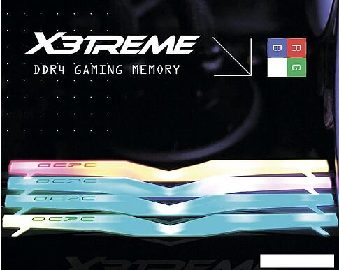 Оперативная память OCPC X3 RGB Black Label 2x8ГБ DDR4 3600 МГц MMX3A2K16GD436C18BL