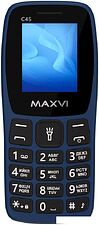 Кнопочный телефон Maxvi C45 (синий)