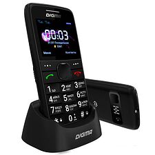 Кнопочный телефон Digma Linx S220 (черный) Кнопочный телефон Digma Linx S220 (черный)