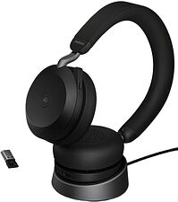 Офисная гарнитура Jabra Evolve2 75 MS Stereo USB-A Desk (черный) Офисная гарнитура Jabra Evolve2 75 MS Stereo USB-A Desk (черный)