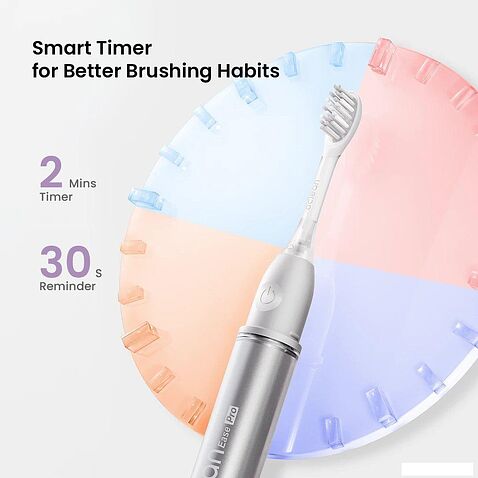 Электрическая зубная щетка Oclean Ease Pro (серебристый)