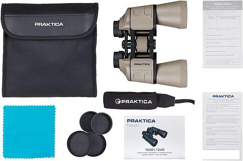 Бинокль Praktica Falcon 12x50 (песочный)