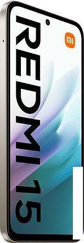 Телефон Xiaomi Redmi 15 4G 6GB/128GB европейская версия (титановый)