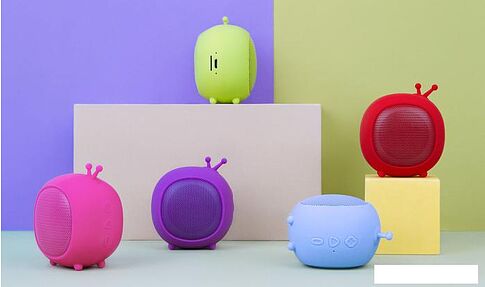 Беспроводная колонка Rombica mysound Telly (розовый)