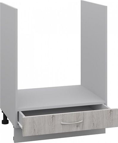 Шкаф напольный Кортекс-мебель Корнелия Лира НШ60д (дуб монтерей)