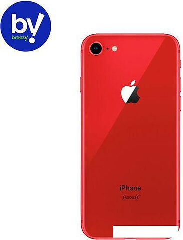 Смартфон Apple iPhone 8 64GB Воcстановленный by Breezy, грейд B ((PRODUCT)RED)