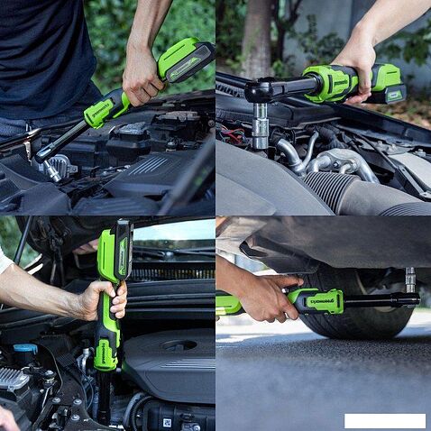 Трещотка Greenworks GD24RWX 3803907 (без АКБ)