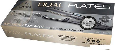 Выпрямитель GA.MA X-Wide Digital PTC 4D Dual Plates GI3033