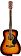 Акустическая гитара Fender CC-60S Concert 3-Color Sunburst