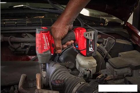 Ударный гайковерт Milwaukee M18 ONEFHIWF34-502X Fuel 4933459730 (с 2-мя АКБ, кейс)