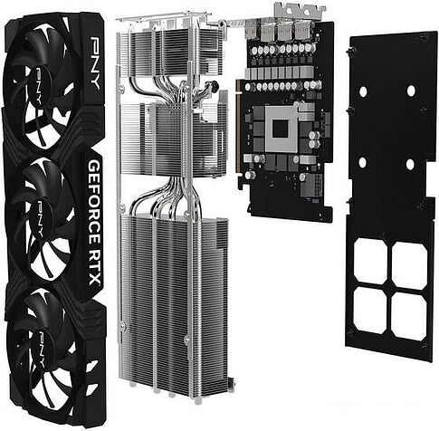 Видеокарта PNY GeForce RTX 4070 Ti 12GB Verto Triple Fan VCG4070T12TFXPB1