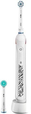 Электрическая зубная щетка Oral-B Smart 4 4000N Teen D601.523.3 (белый)