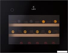 Винный шкаф LEX LWD6028BL PP