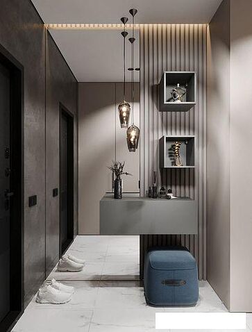 Тумба Mio Tesoro Plano PL T-5 (серый графит)