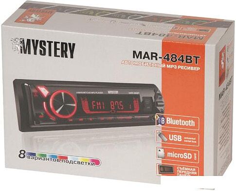USB-магнитола Mystery MAR-484BT