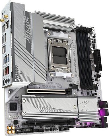Материнская плата Gigabyte B650M Aorus Elite AX Ice