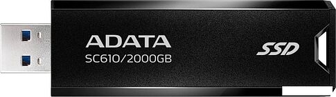 Внешний накопитель ADATA SC610 2TB SC610-2000G-CBK/RD