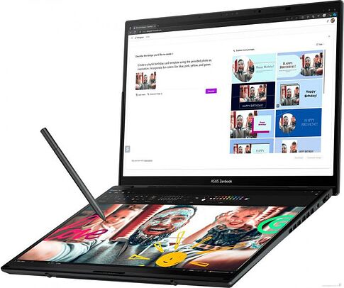Рабочая станция ASUS Zenbook 14 Duo OLED UX8406MA-QL182W