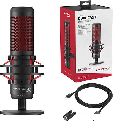 Микрофон HyperX QuadCast