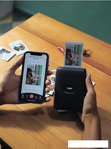 Мобильный фотопринтер Fujifilm Instax Mini Link 2 (темно-синий)