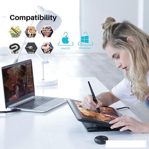 Графический планшет Huion Kamvas 16