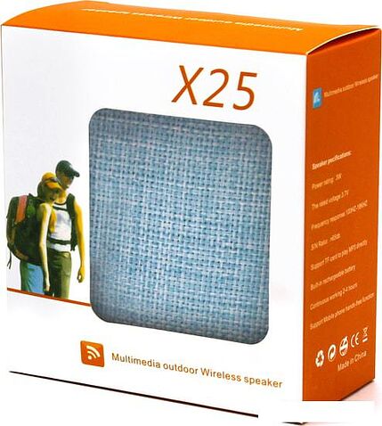 Беспроводная колонка Arka X25 Outdoor (голубой)