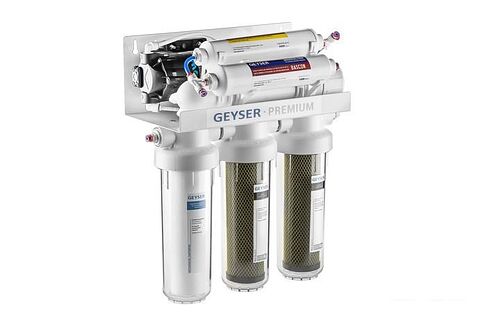 Система обратного осмоса Гейзер Премиум-П с помпой