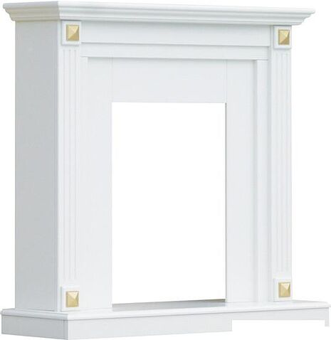 Каминокомплект Smolcom Wien STD-ASP Majestic FX Black RB-STD3BLFX (бьянко белый)