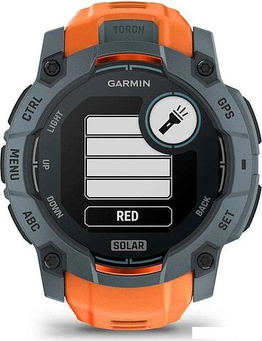 Умные часы Garmin Instinct 3 Solar 50 мм (серый)