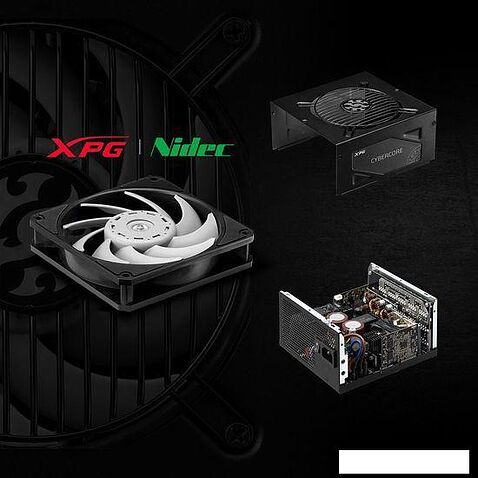 Блок питания ADATA XPG CyberCore 1000W 80+ CYBERCORE1000P-BKCEU