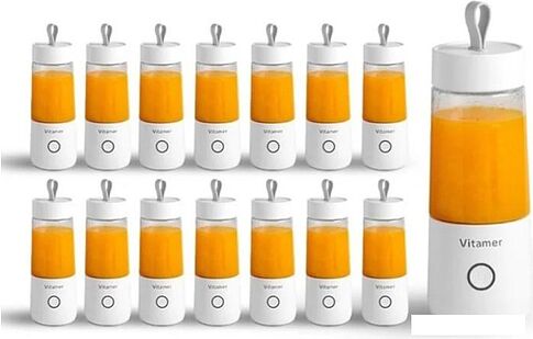 Портативный блендер Sundays Home 644200016B (белый)