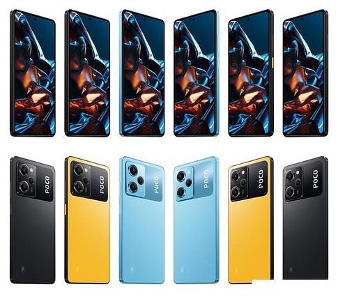 Смартфон POCO X5 Pro 5G 8GB/256GB международная версия (черный)