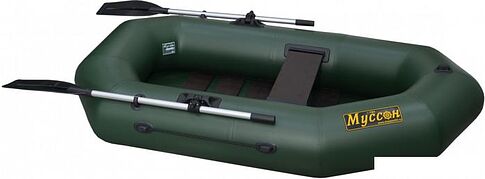 Гребная лодка Муссон R-220 PC (зеленый)