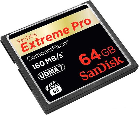 Карта памяти SanDisk Extreme Pro CompactFlash 64GB (SDCFXPS-064G-X46)
