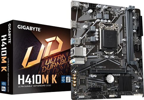 Материнская плата Gigabyte H410M K (rev. 2.0)