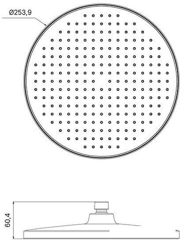 Верхний душ IDDIS Esper ESP25WRi64