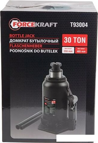 Бутылочный домкрат RockForce RF-T93004(DS) 30т