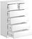 Комод Mio Tesoro Мальта 6 ящиков 80x121 2.05.02.100.1 (белый)