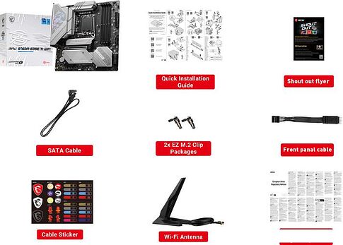 Материнская плата MSI MPG B760M Edge Ti WiFi