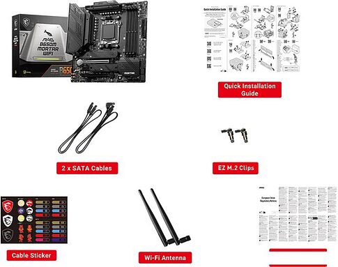 Материнская плата MSI MAG B650M Mortar WiFi