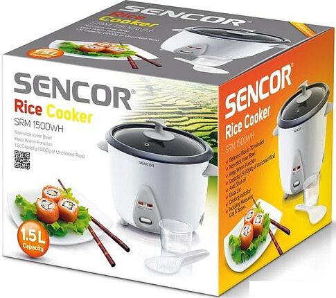 Рисоварка Sencor SRM 1500WH