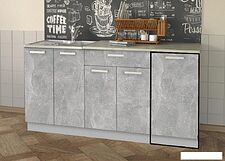 Шкаф напольный Интерлиния Компо НШ45р-1дв (дуб венге)